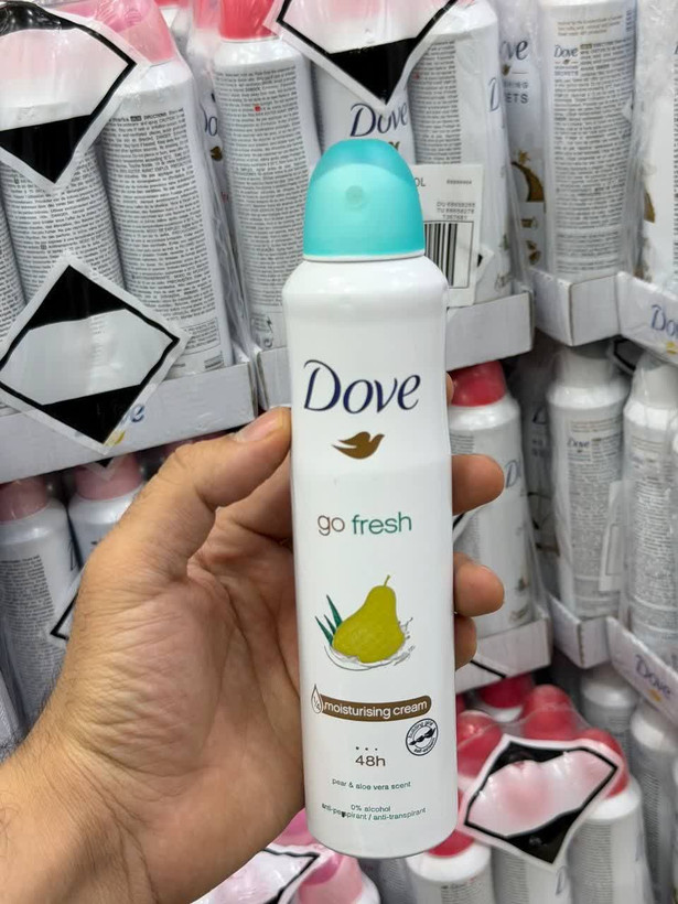 اسپری ضدتعریق و خوشبوکننده بدن Dove اورجینال