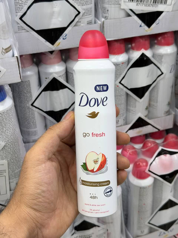 اسپری ضدتعریق و خوشبوکننده بدن Dove اورجینال