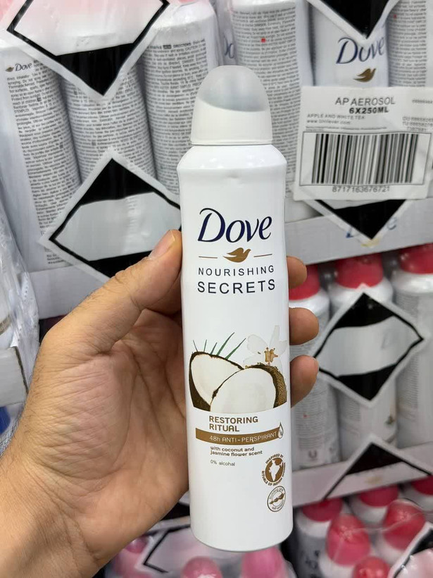 اسپری ضدتعریق و خوشبوکننده بدن Dove اورجینال