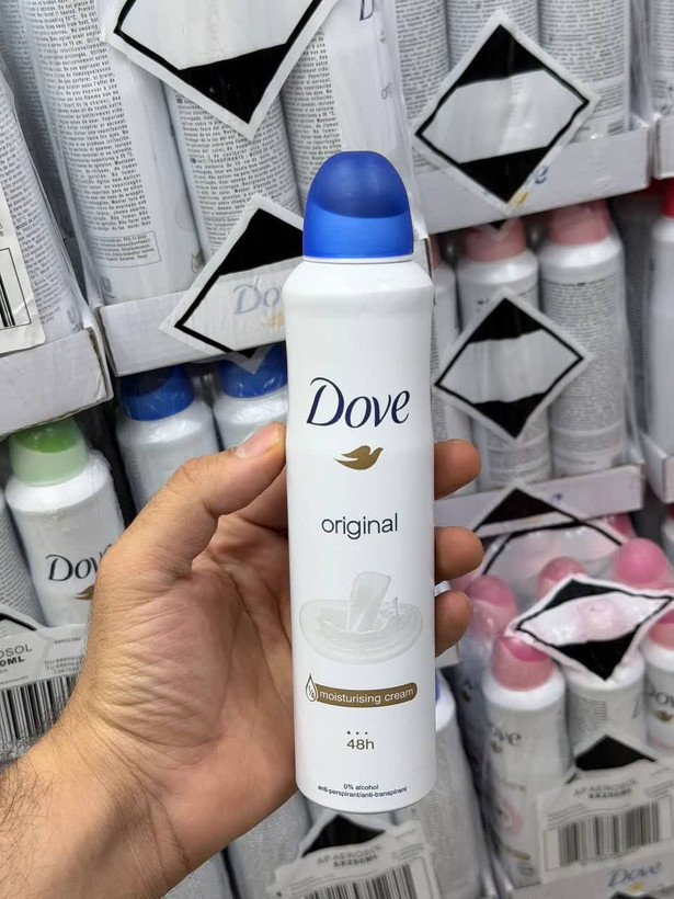 اسپری ضدتعریق و خوشبوکننده بدن Dove اورجینال