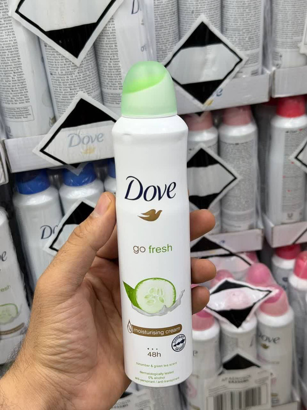 اسپری ضدتعریق و خوشبوکننده بدن Dove اورجینال